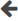 left arrow icon