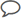 chat bubble icon