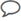 chat bubble icon