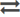 left and right arrows icon