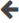 left arrow icon