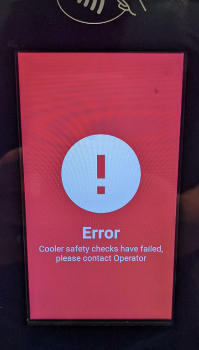 Stockwell 2.0 error - Cooler safety checks have failed, please contact Operator.png