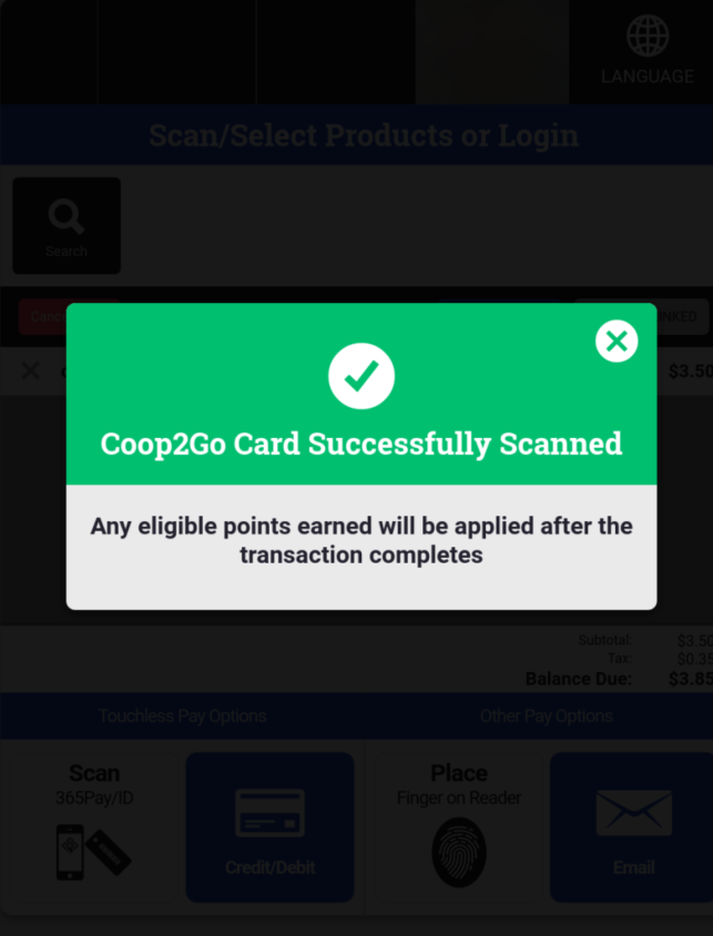 Coop2Go - Card Successfully Applied screen.png
