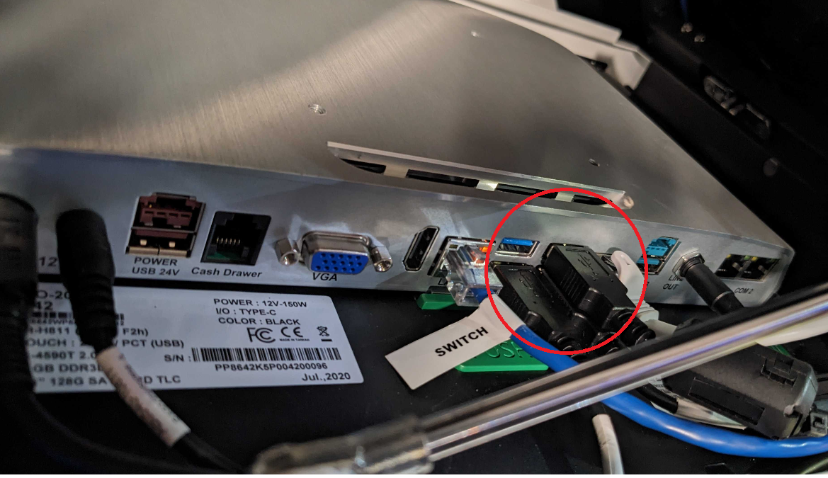 CK Kiosk - Hard Drive - USB connection to Fingerprint Reader.png