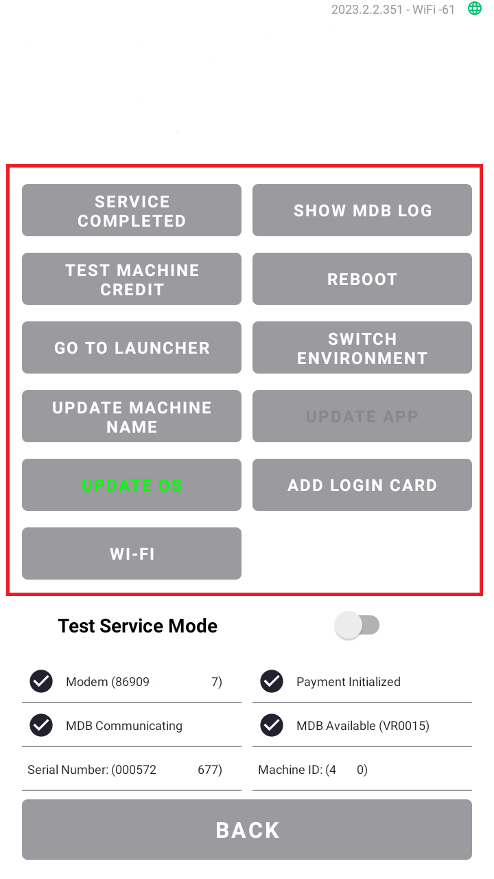 PicoVend - Operator Menu - Main Action buttons highlighted.png