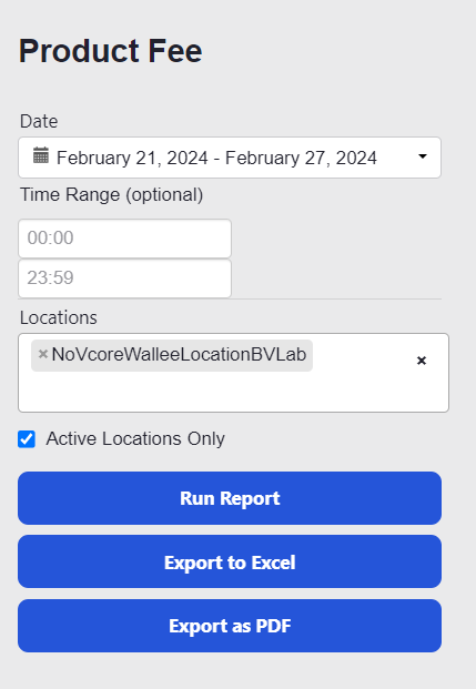 ADM - Reports - Product Fee - settings.png