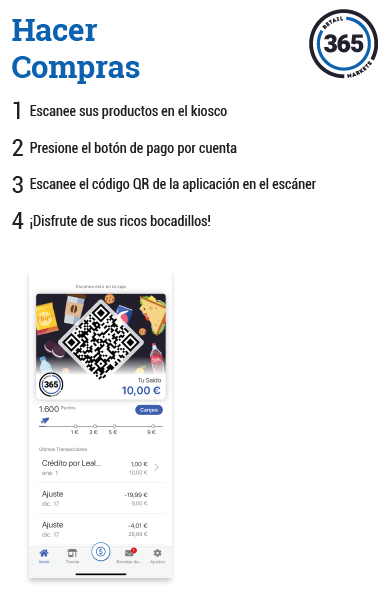 Wing Card - Hacer Compras