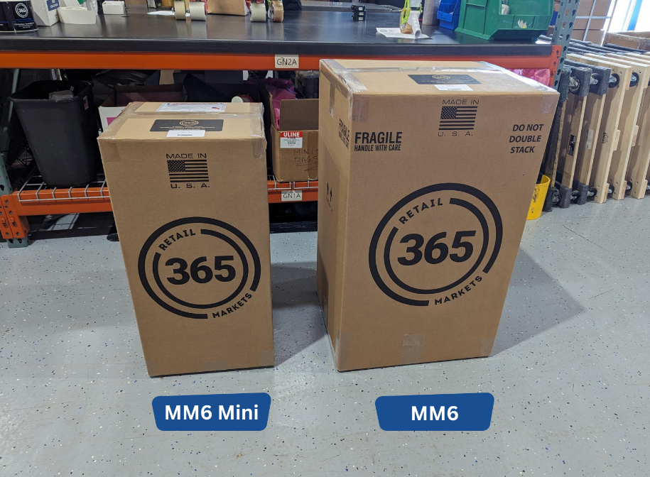 MM6 and MM6 Mini - Boxed and ready for shipment