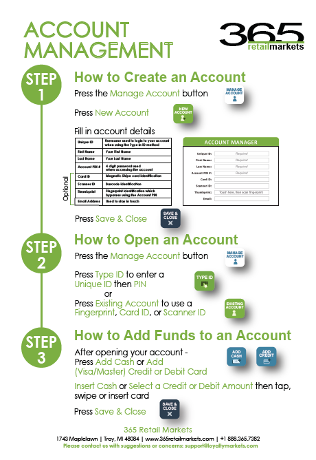 Account Management - Wing Card