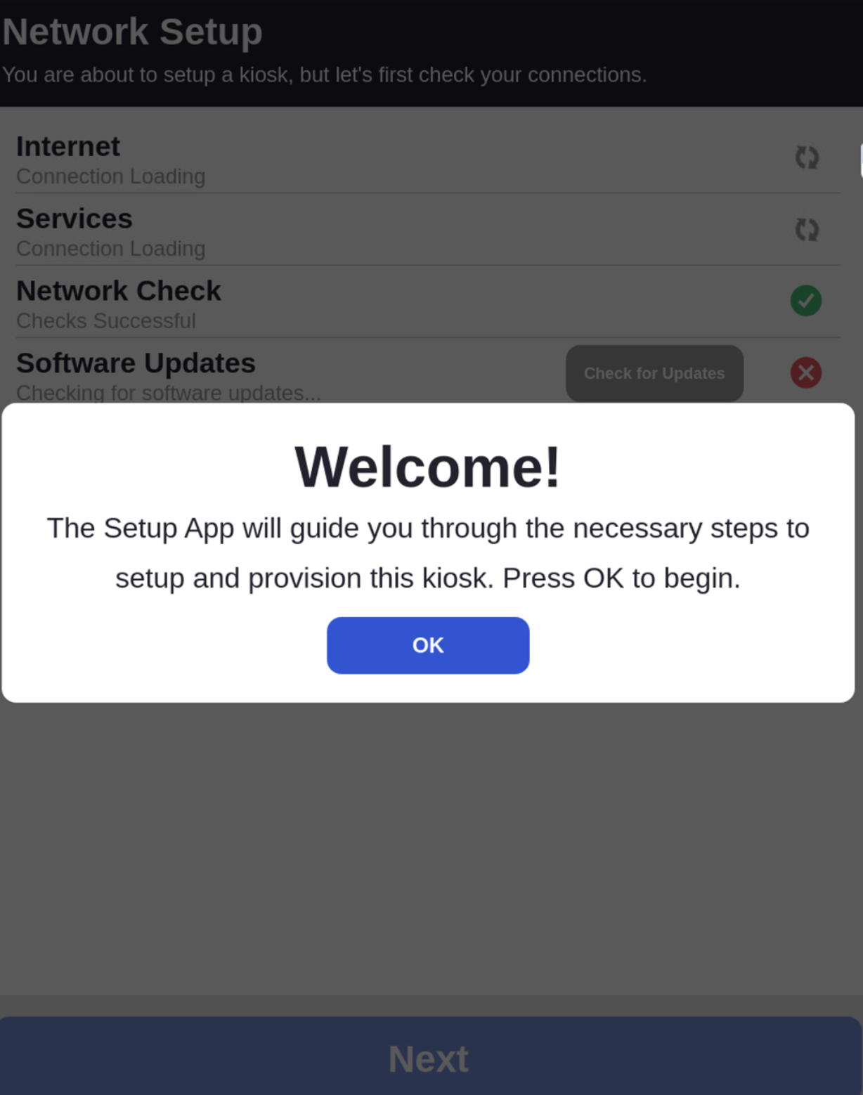 365 MM6 Kiosk Conversion Setup App