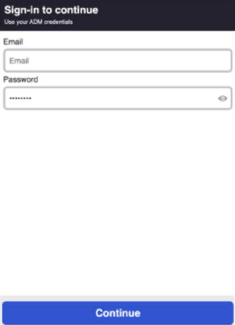 365 MM6 Kiosk Conversion Kiosk Sign-in