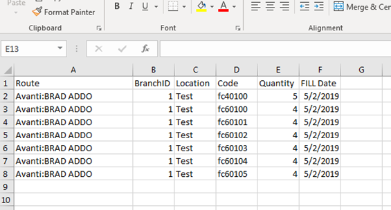 Lightspeed - LSAdmin - Lightspeed Settings - Order Entry template filled out