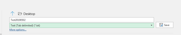 Lightspeed - LSAdmin - Lightspeed Settings - Order Entry - save as text
