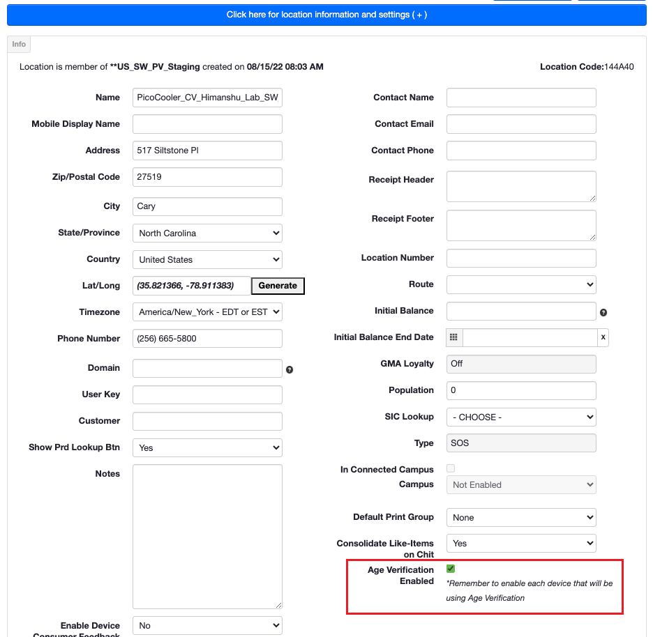 365 - Location Summary Age Verification enabled.png