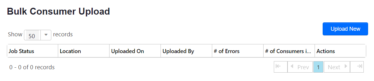 ADM - Admin - Bulk Consumer Upload