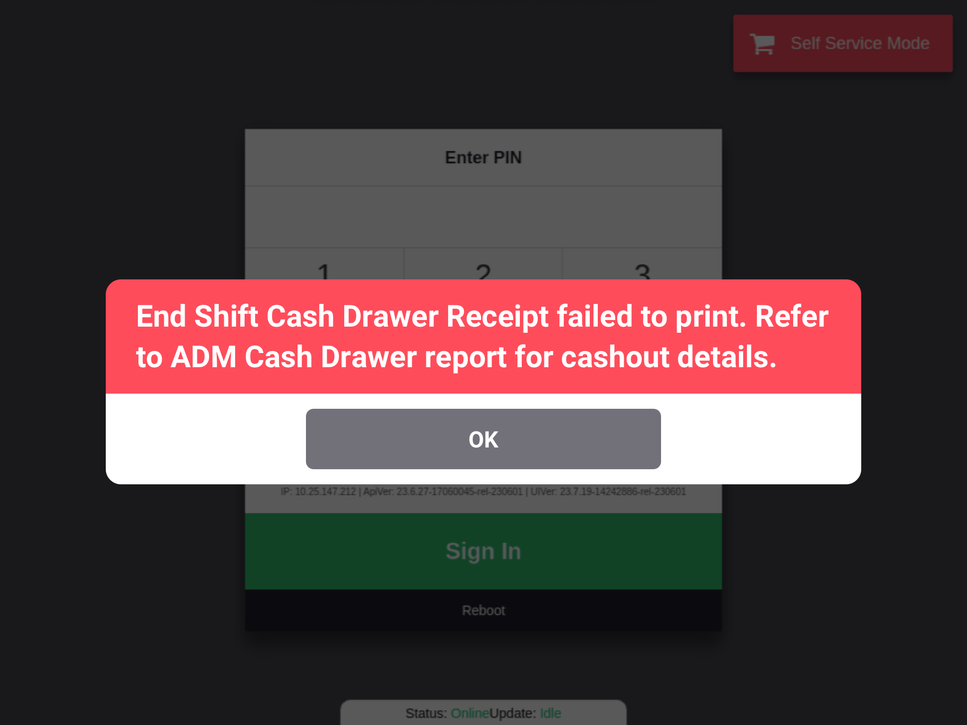 RT Kiosk - Cash Drawer Management - Print Receipt Failed.png
