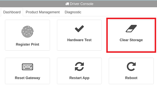 Parlevel - Driver Console Clear Storage