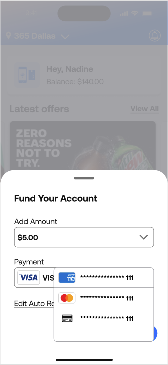 365Pay - Funding Multiple Cards 22725