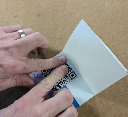 Cooler Vision Express - Add QR to Template