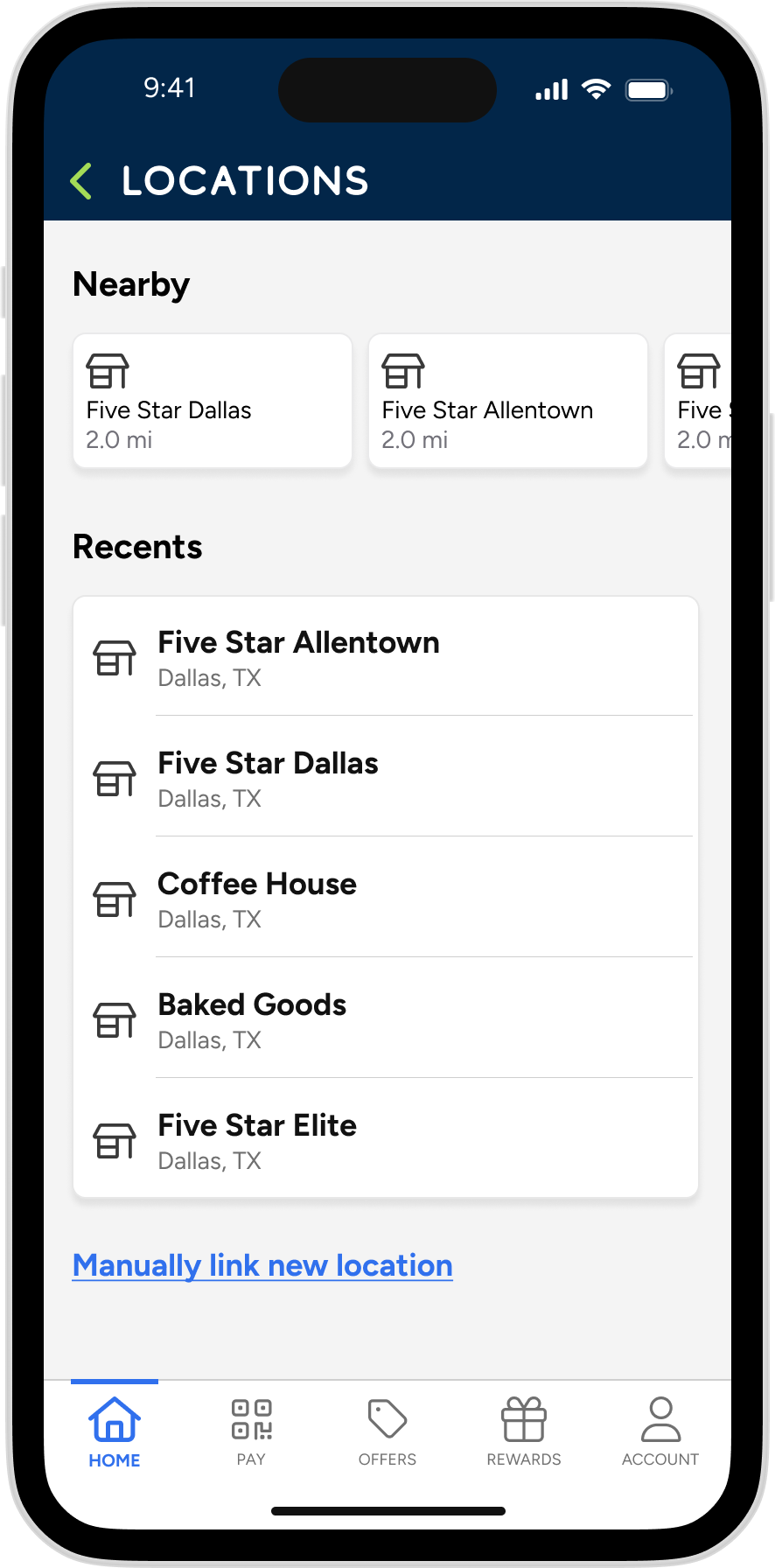 Refive - Show Locations