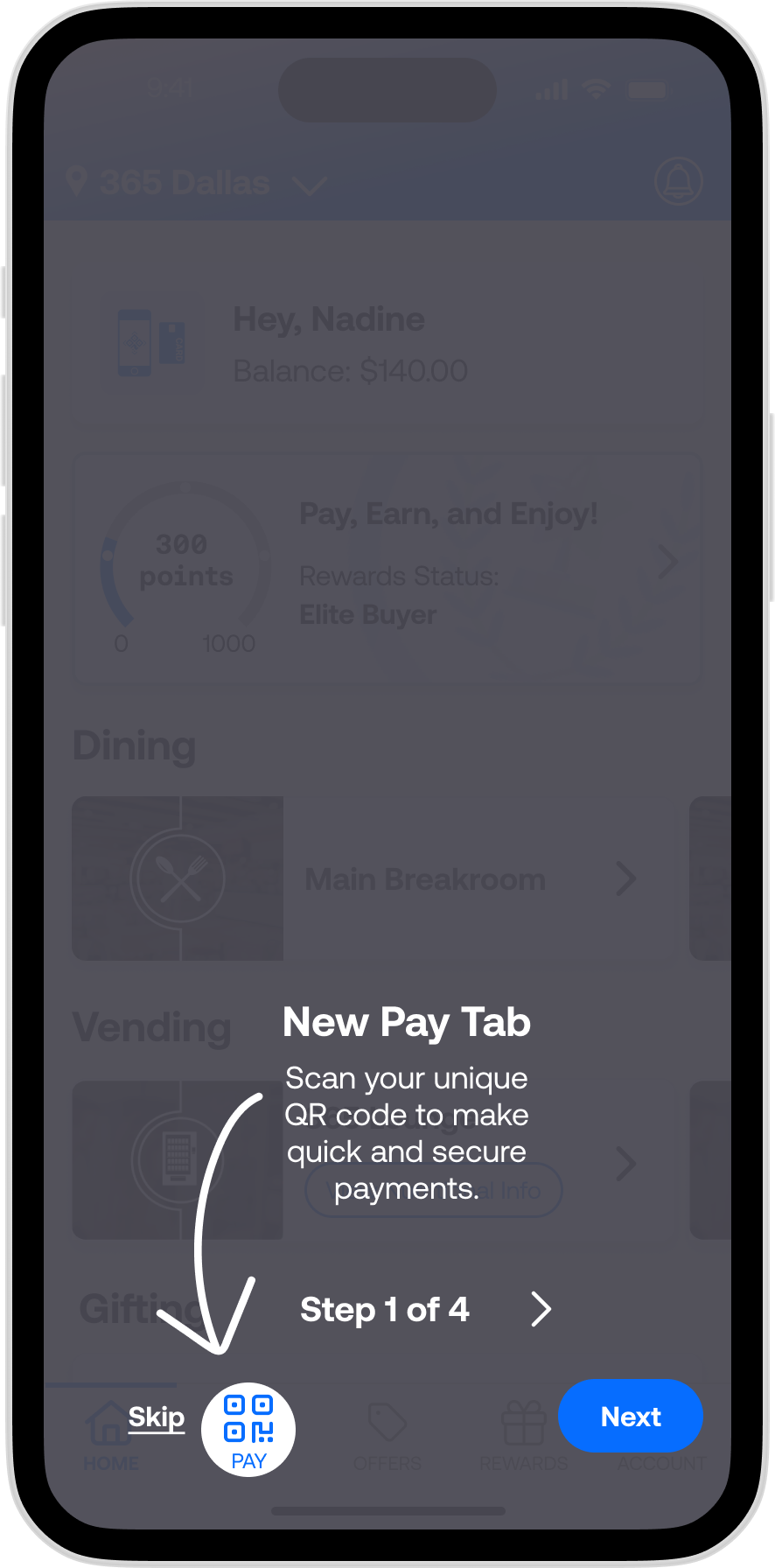 365Pay - App Tutorial - New Pay Tab - New UI.png
