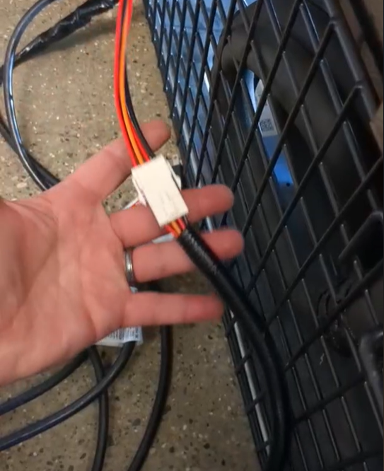 Add-On Ambient Vision - Bridge Cable Connected to Ambient Cabinet