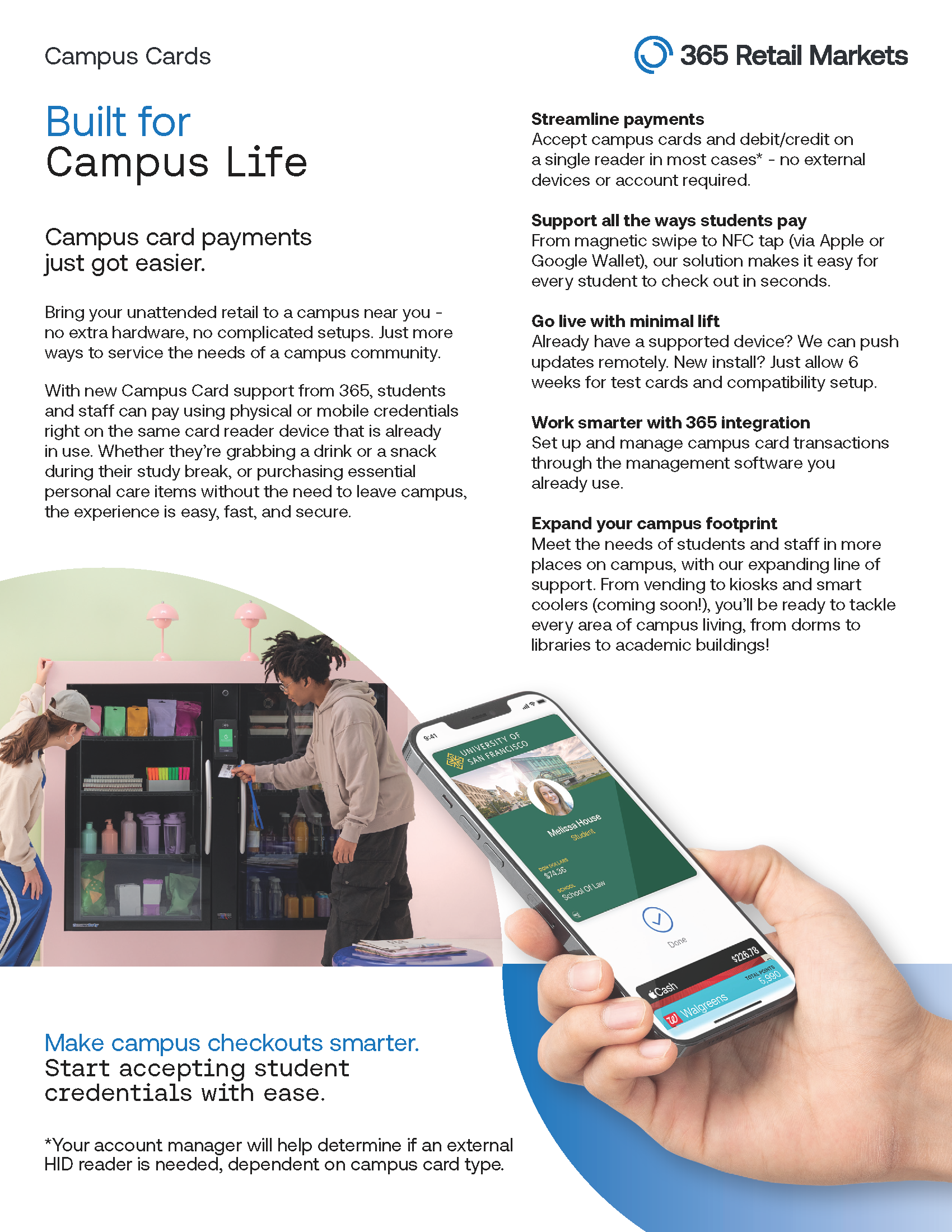 365 - Campus Cards - Sales Pager Operator Facing