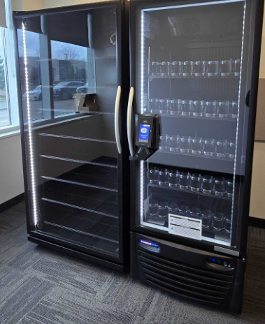Add-On Ambient Vision - Location of Physical Cabinet with Cooler
