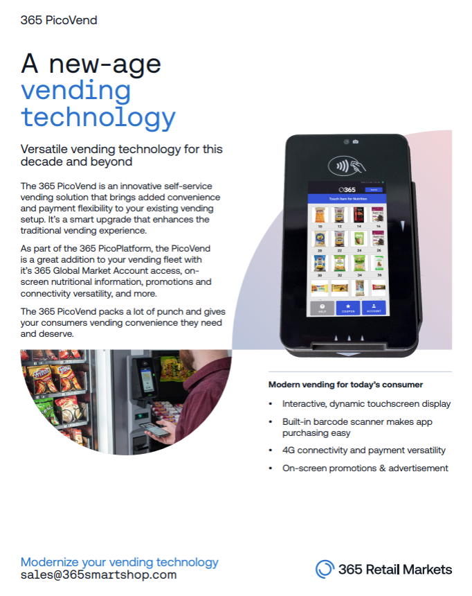 AirVend - PicoVend - Sales Pager