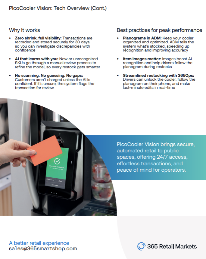 PicoCooler Vision - Tech Sales Pager 2