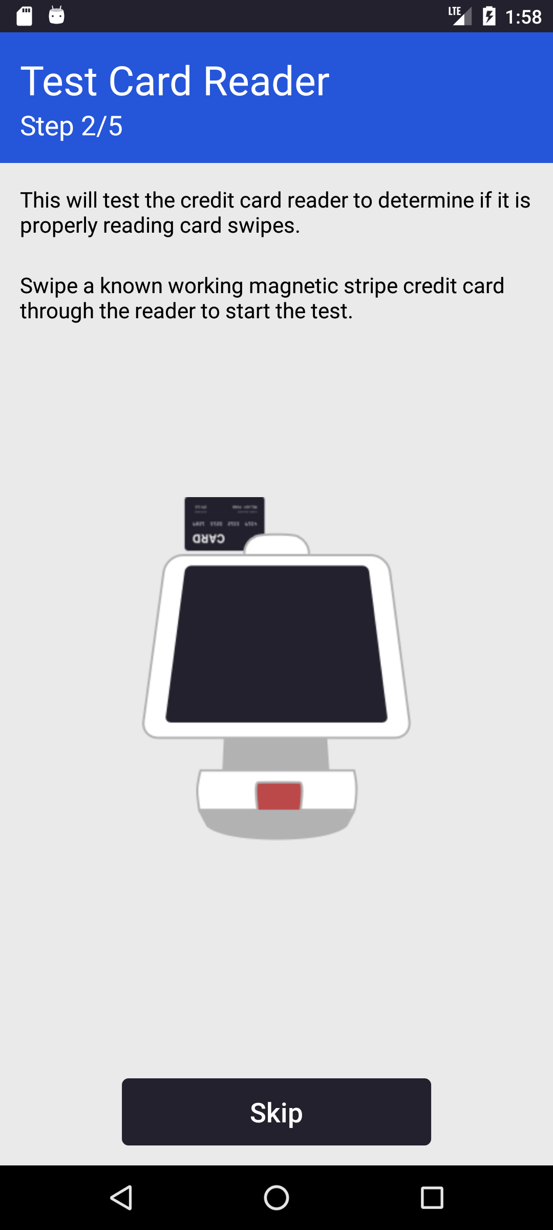 PicoPlatform - Self Provisioning - Test Card