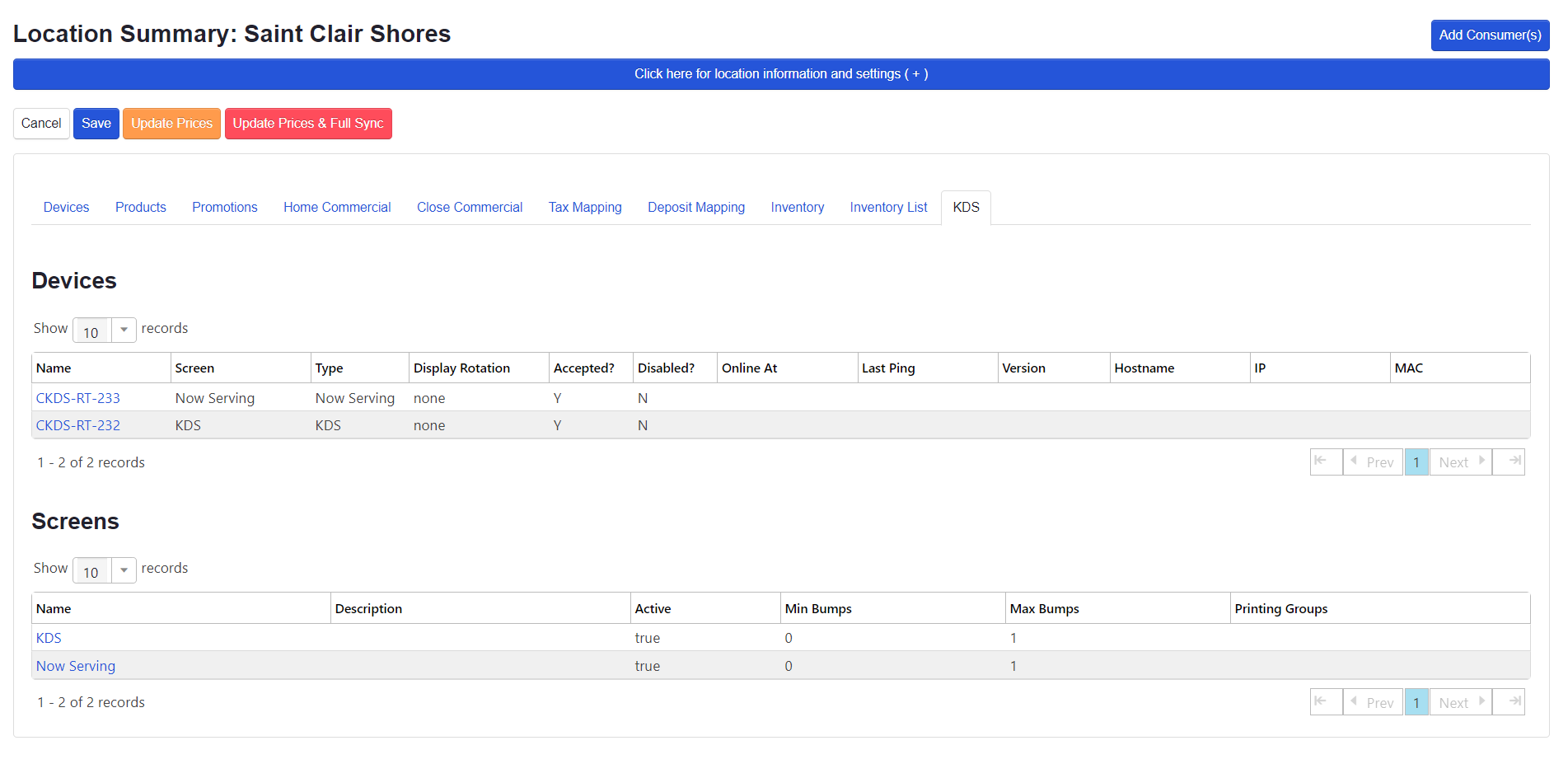 ADM - Location Summary - KDS tab - Devices and Screens.png