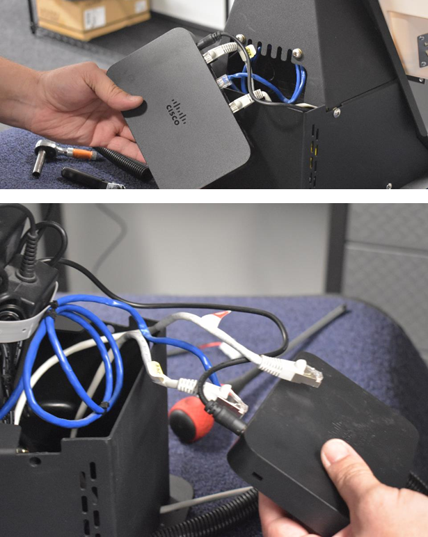 Gen 3 - Remove Cables from Router in Back