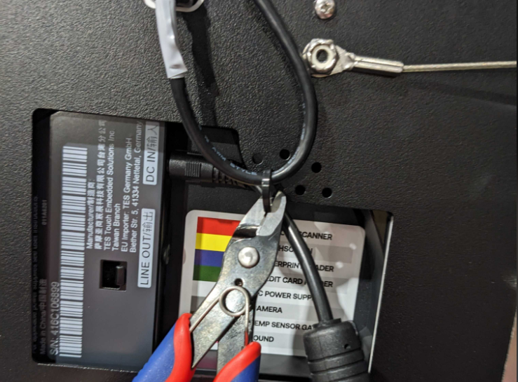 OTI 1UF Castles Swap - MM6 Mini Clip DC Power Ziptie