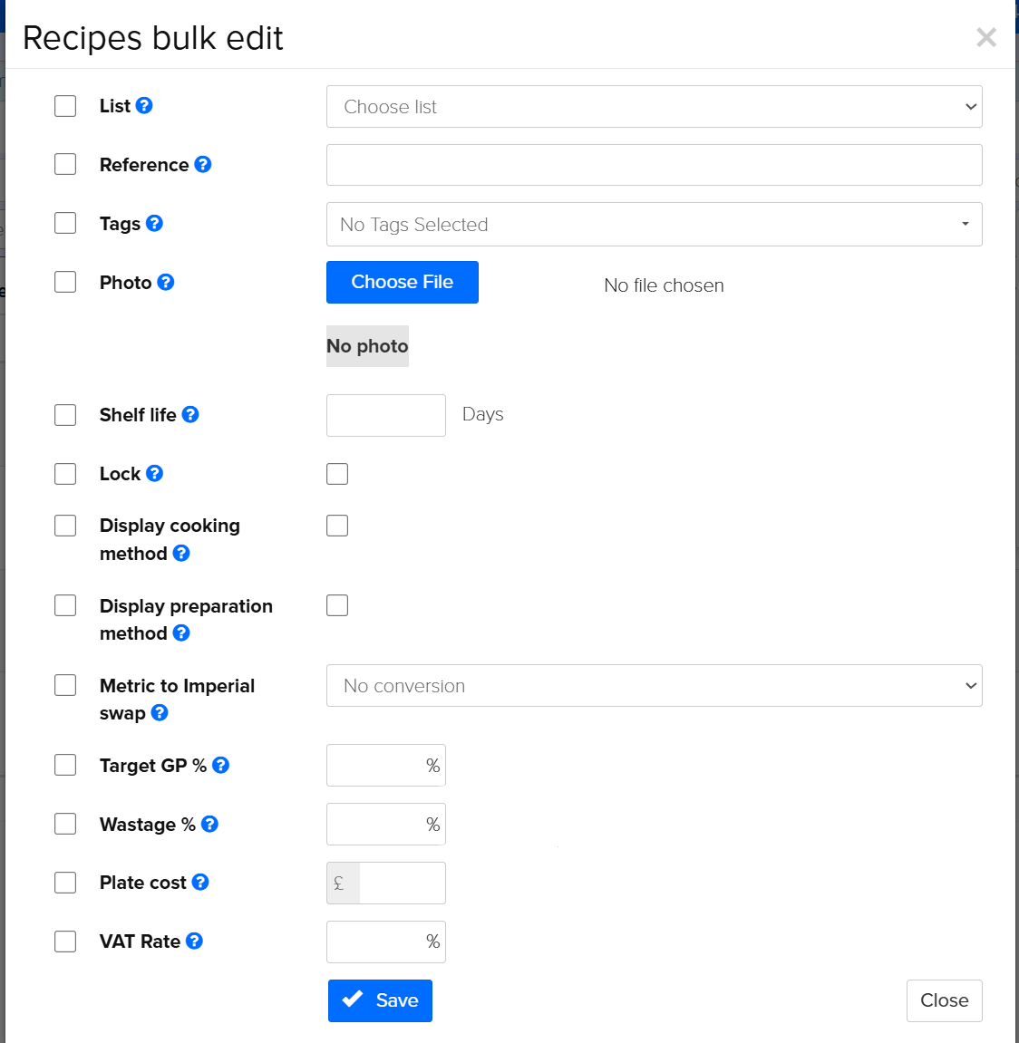 Kafoodle - Recepies Bulk Edit.png