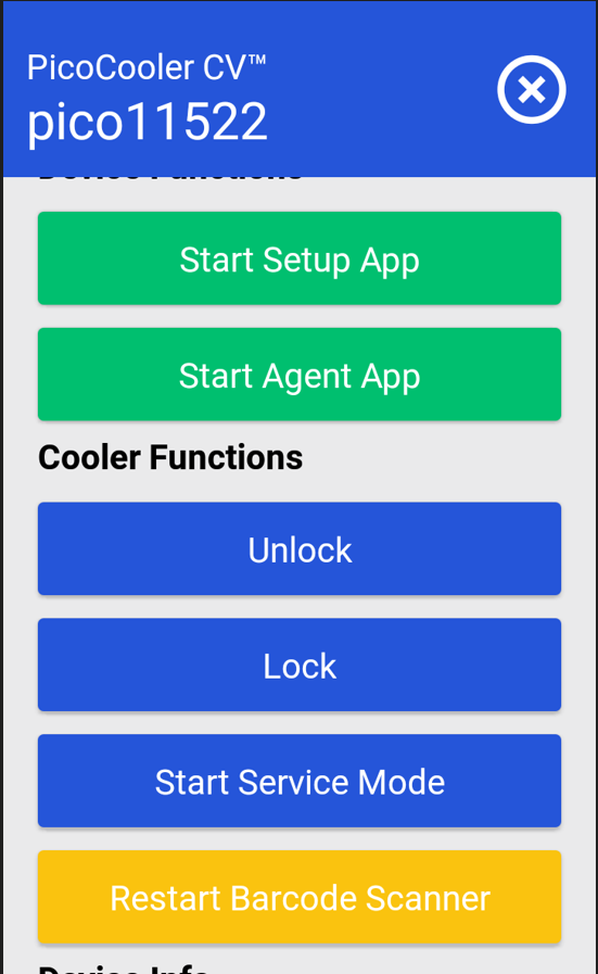 Stockwell 2.0 device screen