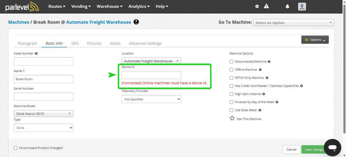 Parlevel - Basic Info Delete Dev ID.png