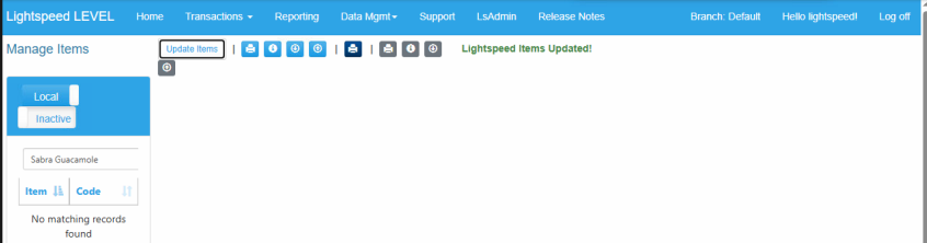 Lightspeed - LEVEL - Duplicate ID error resolved.png