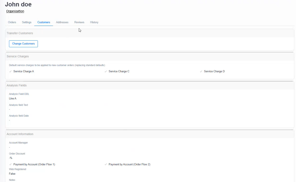 Spoonfed - Hierarchy Customer Module V2 - Contact Customers Tab