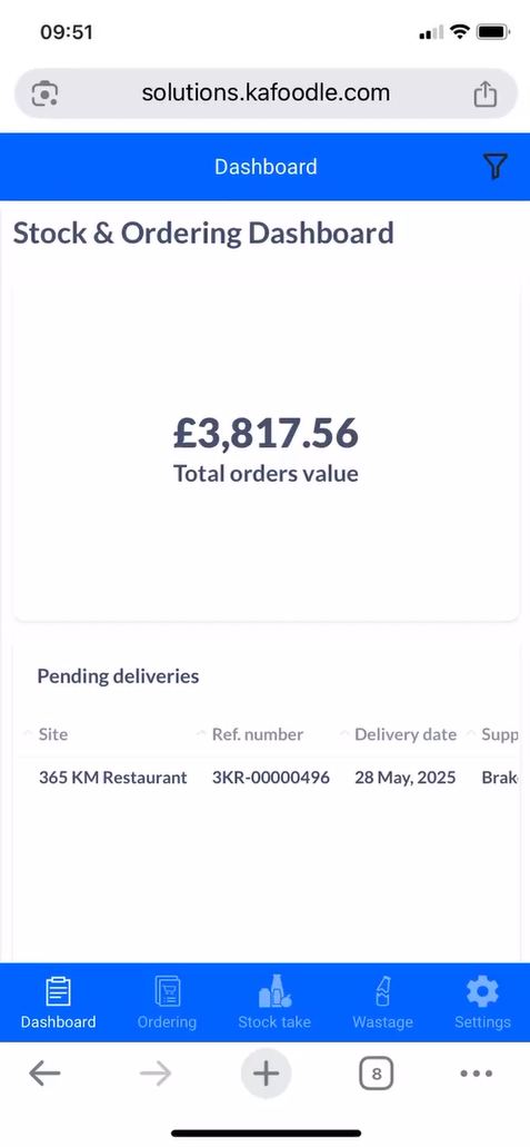 Kafoodle - Dashboard Mobile.png