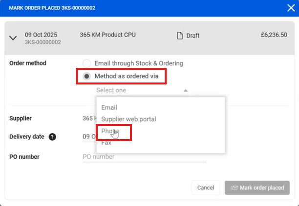 Kafoodle - Ordering Tab Order Method and Phone.png