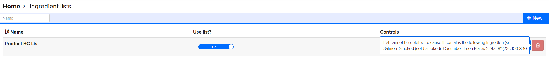 Kafoodle - Recipe Management - Delete Ingredient List  Error.png