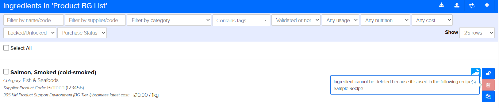 Kafoodle - Recipe Management - Delete Ingredient - Error 1.png