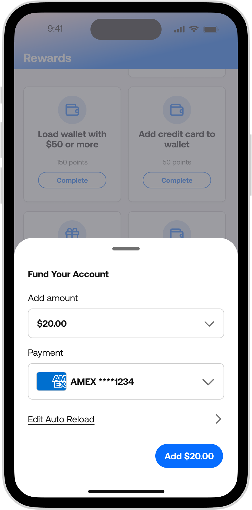 365Pay - Rewards - Load Wallet with X or More