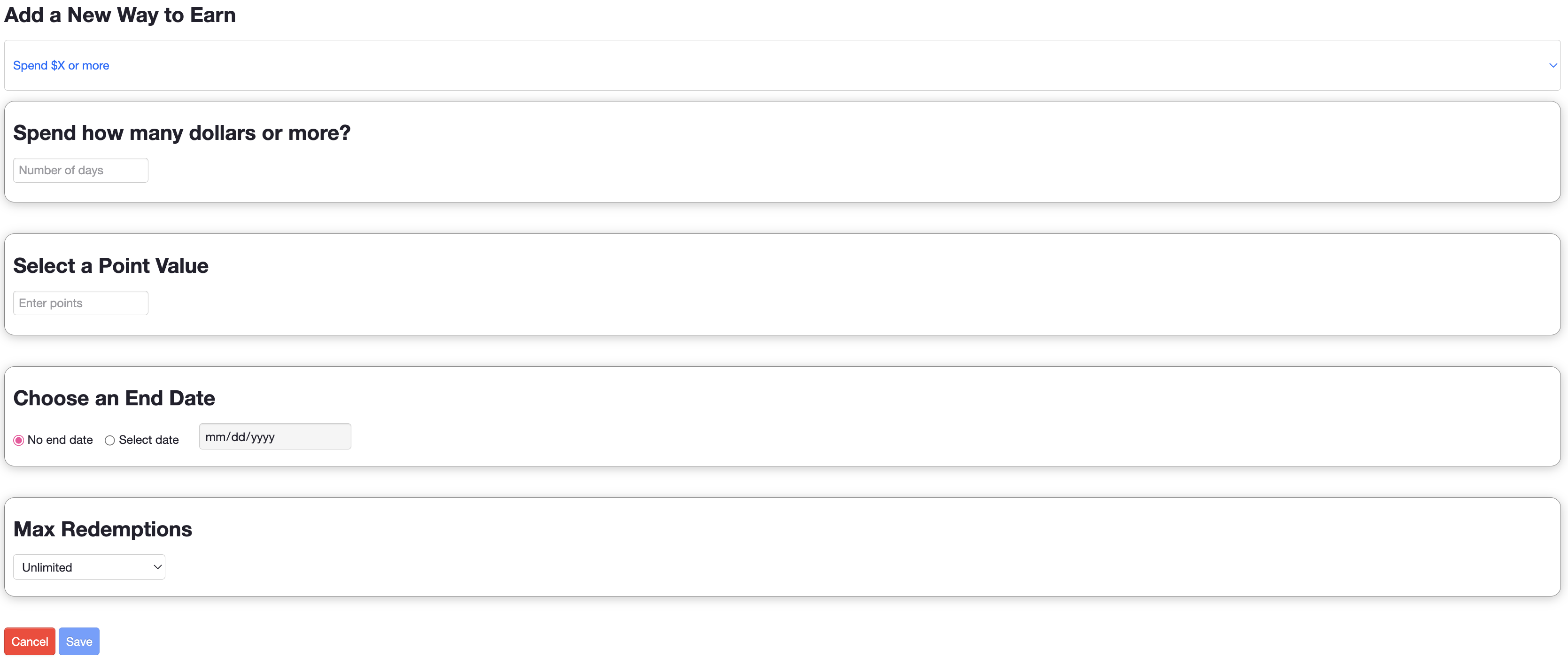 ADM - Rewards - Spend X or More