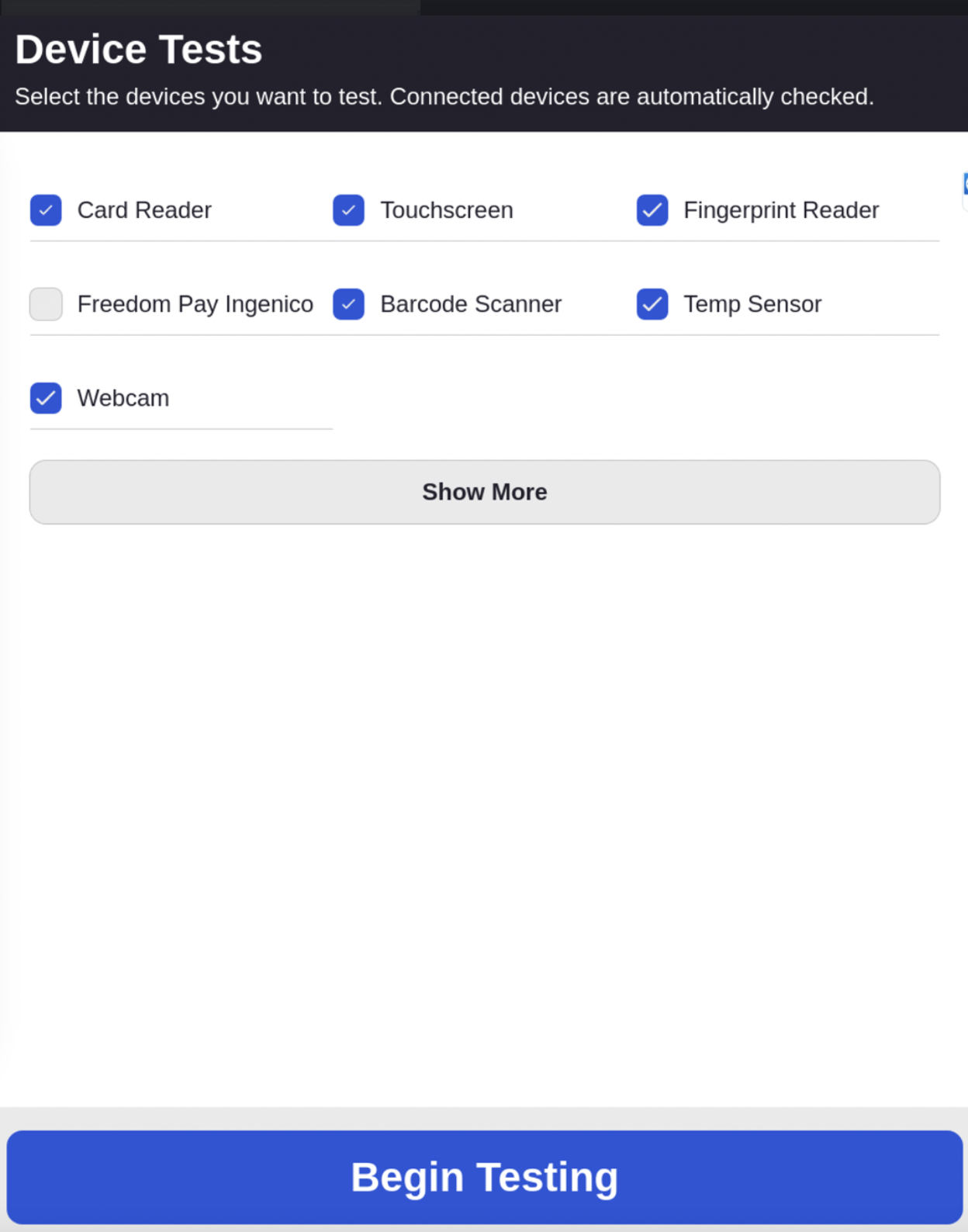 365 MM6 Kiosk Conversion Peripherals Test.png