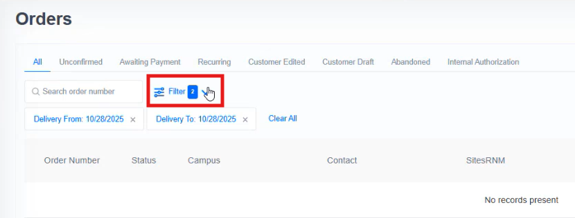 Spoonfed - Order Module Orders Click Filter.png