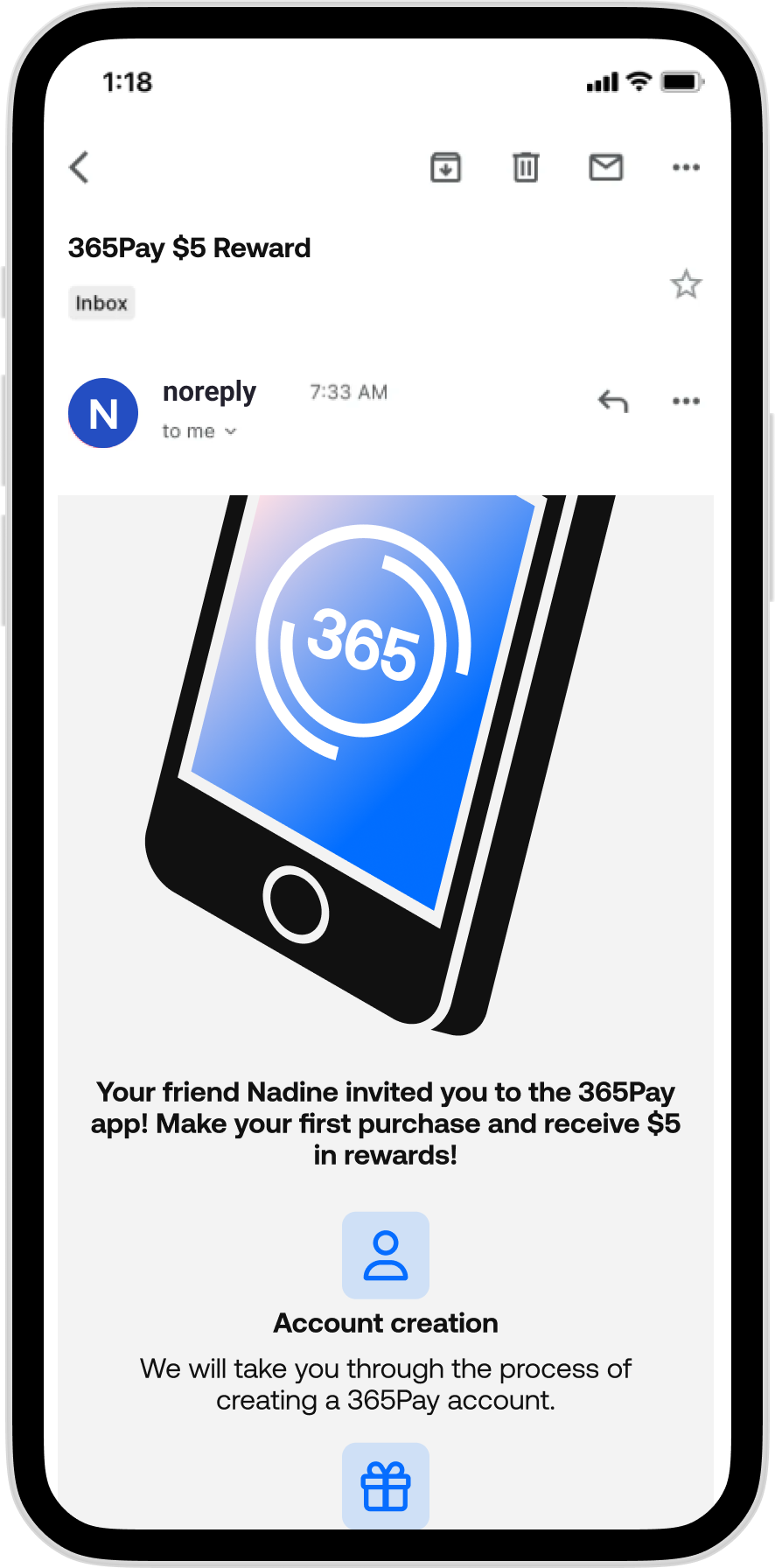 365Pay - Accept Referral Email 