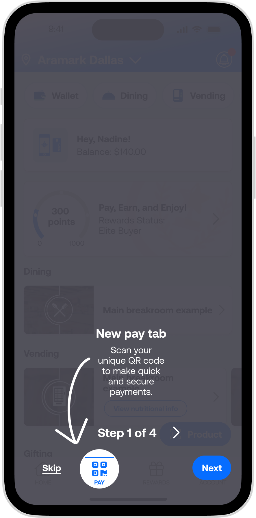 365Pay - Tutorial Step 1 