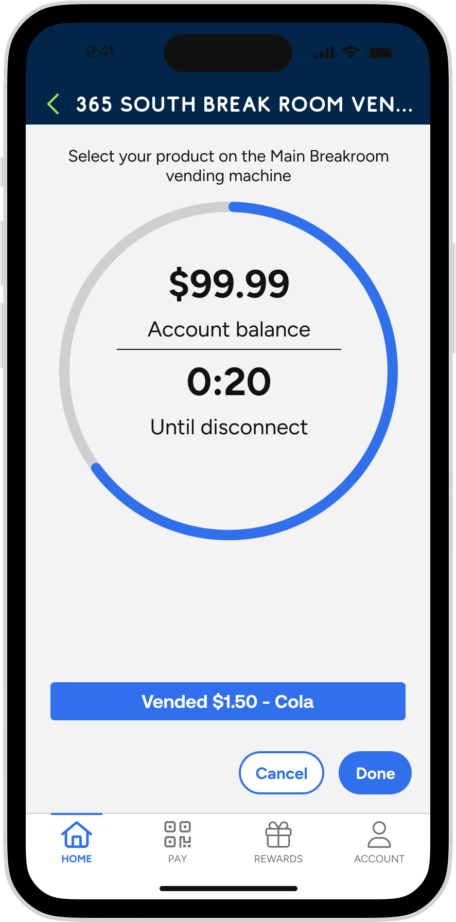 Refive - Vending Page 